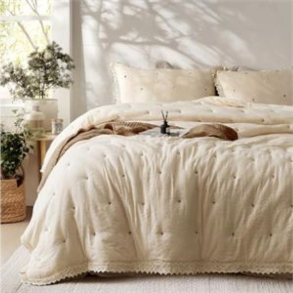 coolxtra Other - COOLXTRA Quilt Set King Size-Lightweight Quilt Bedding Set, Light Use Boho